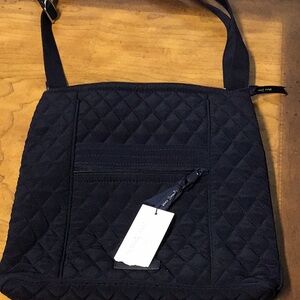 Vera Bradley navy crossbody